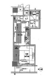 イーストコア曳舟一番館 4階 間取り図