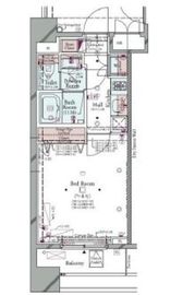 コンシェリア南麻布プラチナムスクエア 5階 間取り図