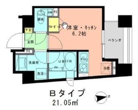 ラフィネジュ学芸大学 306 間取り図