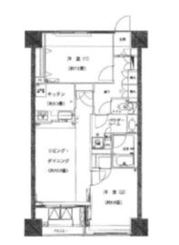 東新宿レジデンシャルタワー 10階 間取り図