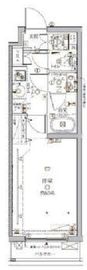 クレイシア目黒都立大学 2階 間取り図