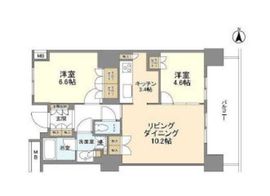 豊洲シエルタワー 29階 間取り図