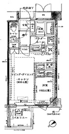 イニシアイオ目黒 2階 間取り図