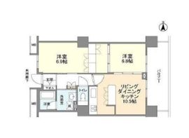 豊洲シエルタワー 25階 間取り図