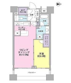 パークハウス千代田富士見 5階 間取り図