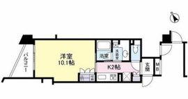 ブリリア恵比寿id 3階 間取り図