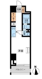 アーデン芝公園 1203 間取り図