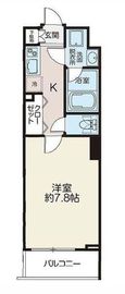 リシェス西早稲田 202 間取り図