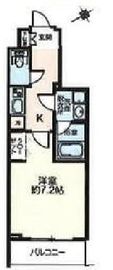 リシェス西早稲田 303 間取り図