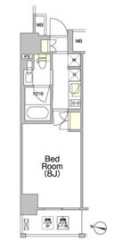 ジオエント赤羽 205 間取り図