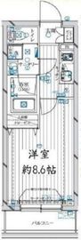 レガリス新宿落合 2階 間取り図