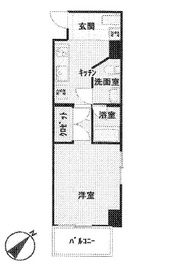 パレステュディオ白金台 10階 間取り図