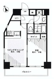 パレステュディオ白金台 11階 間取り図