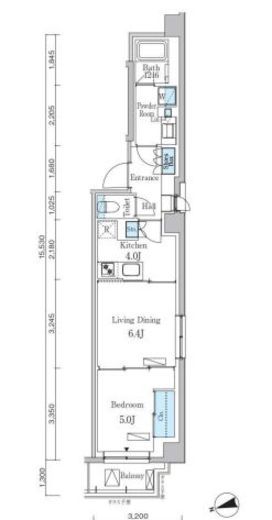 パークアクシス市谷左内町 211 間取り図