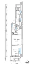 パークアクシス市谷左内町 211 間取り図