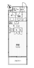 フロンティアテラス目黒 3階 間取り図