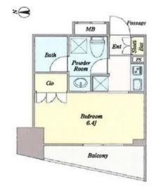 STM高田馬場 1203 間取り図