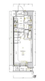 アクサス武蔵小山アジールコート 4階 間取り図