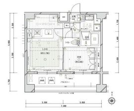 レガリス品川南大井パークサイド 10階 間取り図