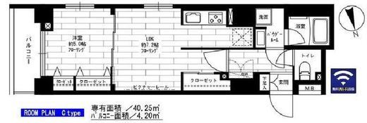 ステージグランデ上野 1004 間取り図