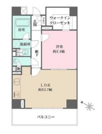 王子神谷パークハウス 12階 間取り図