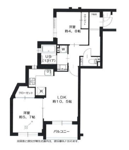 プレシャスヒル大崎 4階 間取り図