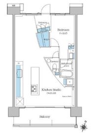 ブランシエスタ王子 1005 間取り図