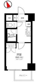 ヴェルトウォーターフロント 8階 間取り図