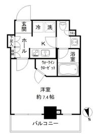 JP noie 亀戸 (ジェーピーノイエ亀戸) 4階 間取り図