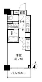 JP noie 亀戸 (ジェーピーノイエ亀戸) 3階 間取り図