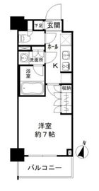 JP noie 亀戸 (ジェーピーノイエ亀戸) 5階 間取り図