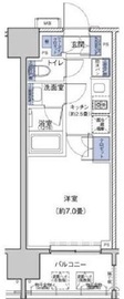 リビオレゾン勝どきnex 2階 間取り図