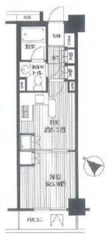 サージュ赤坂 4階 間取り図