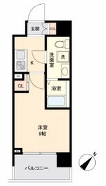 ハーモニーグラシア目黒不動前 201 間取り図