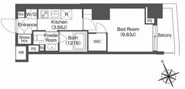 コンフォリア西荻窪 501 間取り図