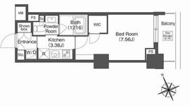 コンフォリア西荻窪 402 間取り図