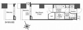 コンフォリア西荻窪 412 間取り図