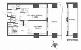 コンフォリア西荻窪 901 間取り図