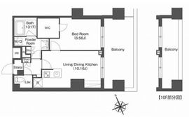 コンフォリア西荻窪 903 間取り図