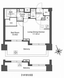 コンフォリア西荻窪 904 間取り図