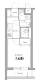 エルプレイス文京大塚 301 間取り図