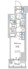 パークアクシス赤坂山王 402 間取り図