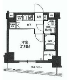 アイル文京白山 4階 間取り図