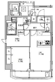 S-RESIDENCE両国parkside (エスレジデンス両国パークサイド) 803 間取り図