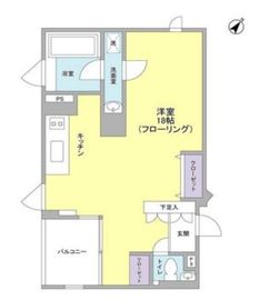 ファーロ南青山 8階 間取り図