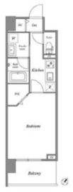 RIDGE豊洲 205 間取り図
