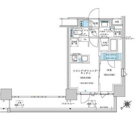 プレミスト板橋 202 間取り図