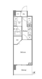 ロイジェント豊洲 707 間取り図