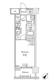 RIDGE豊洲 711 間取り図