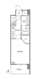 ロイジェント豊洲 610 間取り図